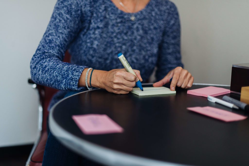 Idea collection in coaching