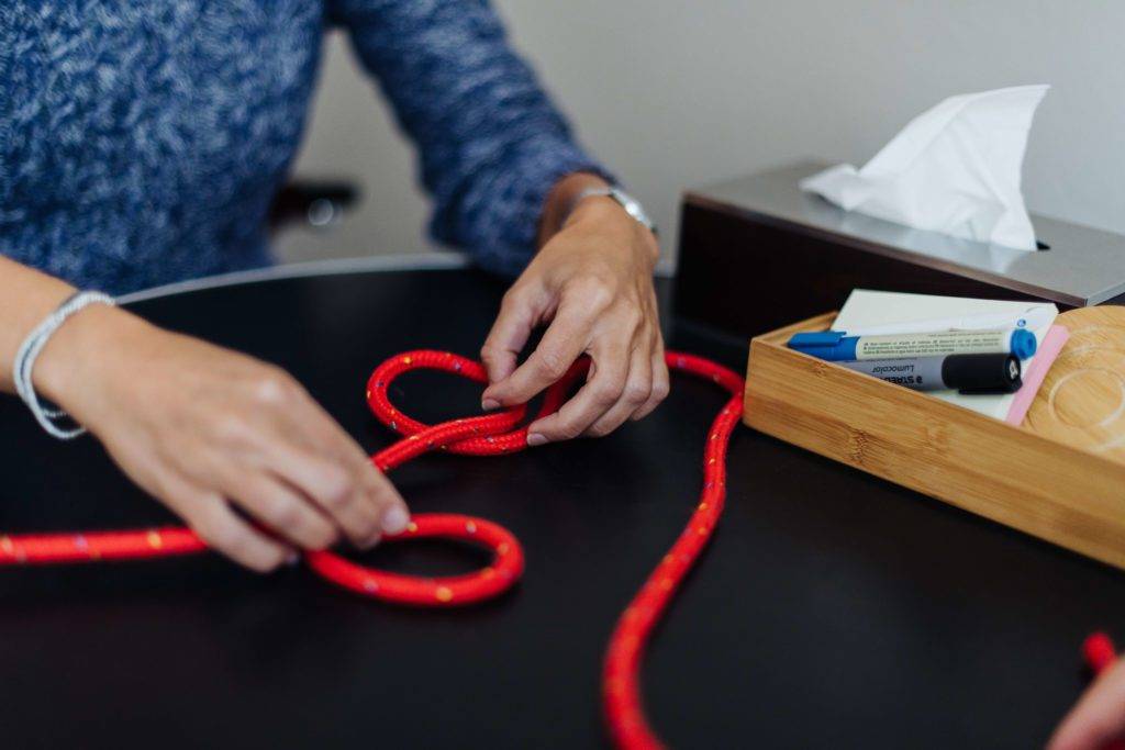 Red thread in coaching