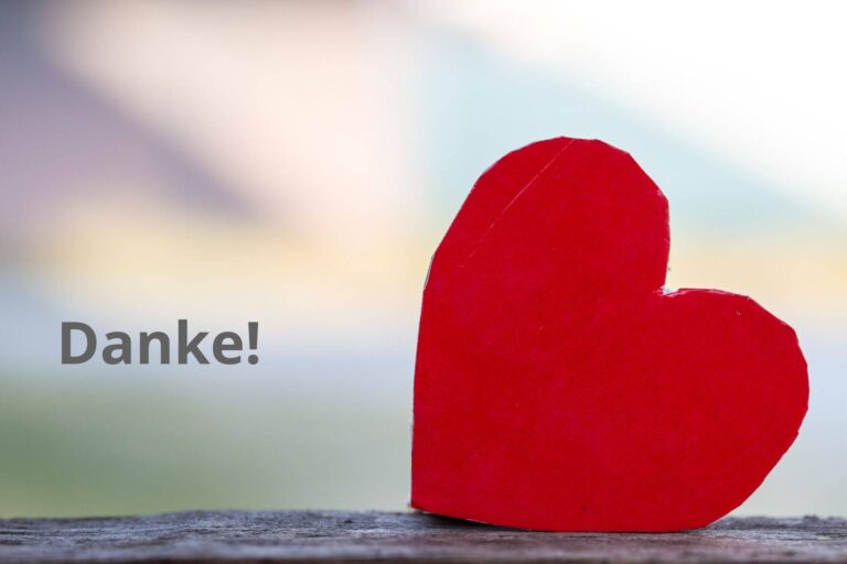 Einfach mal „Danke!“ sagen – wie Dankbarkeit Leben und Arbeiten leichter macht 5 Ein Herz. Danke an unsere Kundinnen und Kunden!